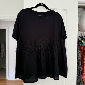 Who what wear black blouse